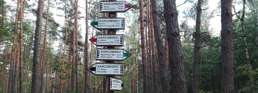 Szlakowskaz w Kampinoskim Parku Narodowym