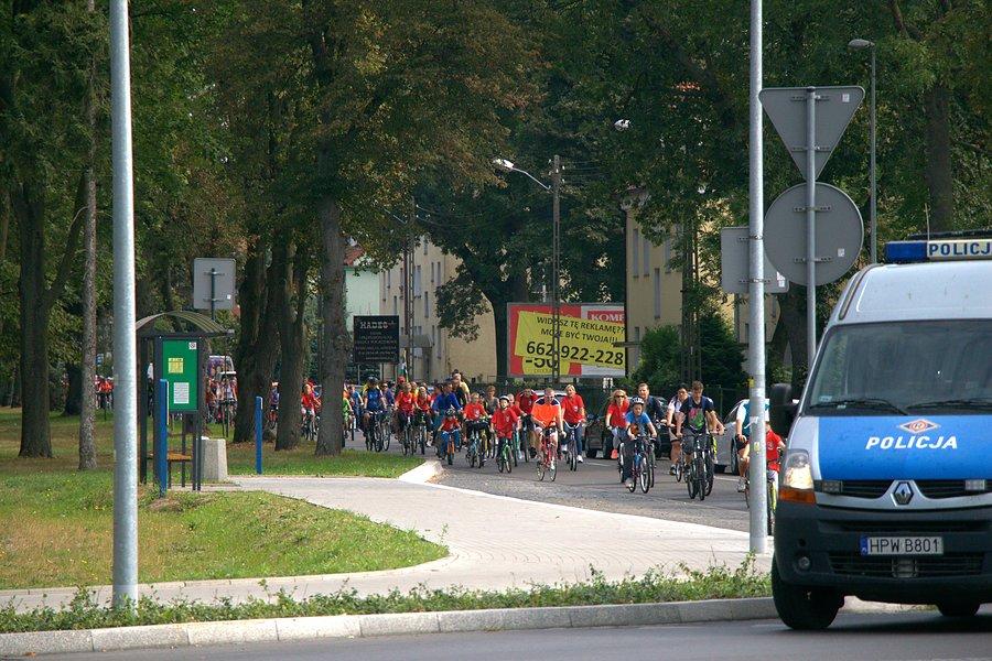 Na trasie Masowego Przejazdu Rowerowego