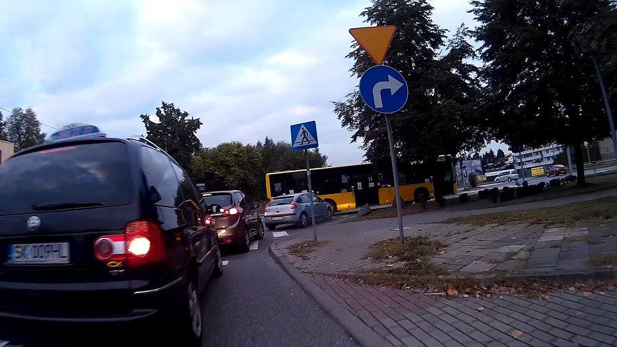 Poranny zacisk w Piotrowicach - nie wróży to dobrze