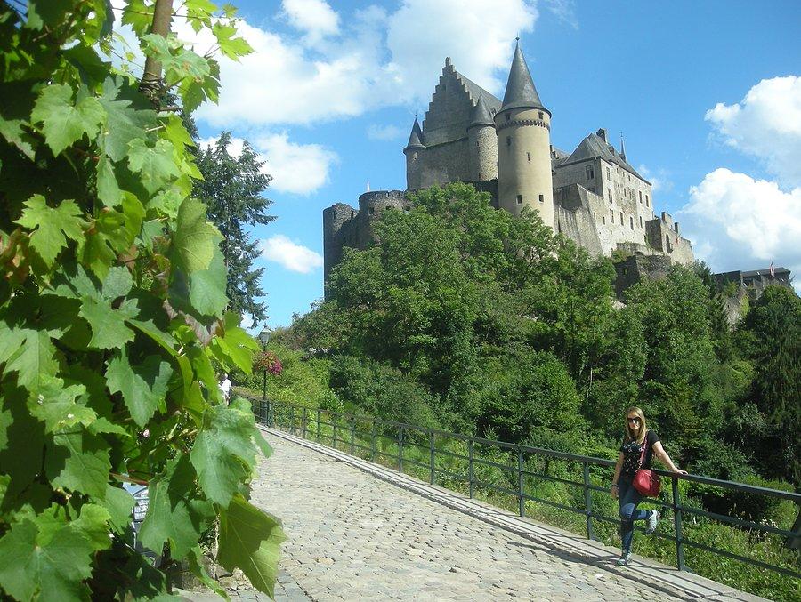 Zamek Vianden z Karoliną