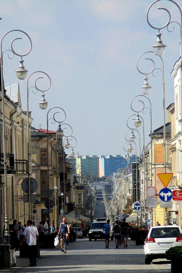 Ulica Sienkiewicza w Kielcach