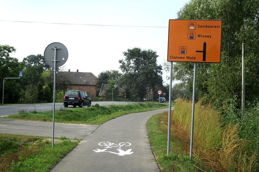 Green Velo koło Skowierzyna