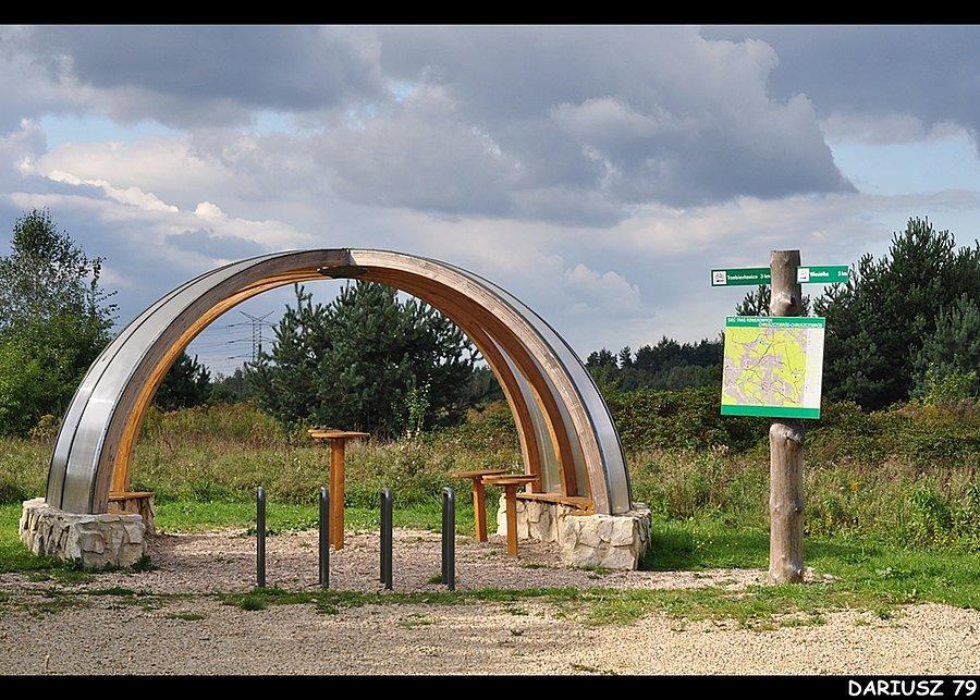 Chruszczobród - Miejsce postojowe dla rowerzystów