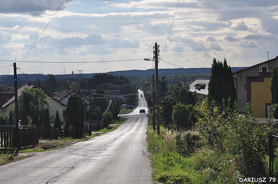 Wysoka - Widok w stronę Chruszczobrodu