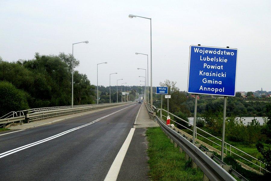 Most na Wiśle w Annopolu