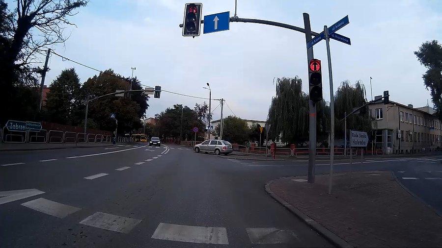 Ale pusto na skrzyżowaniu :)