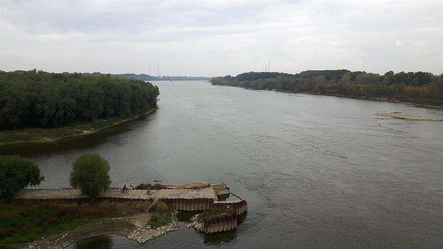 Wisła z Mostu Marii C-S