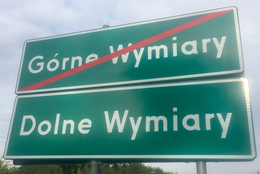 Zadziwiają, ale czego te wymiary dotyczą