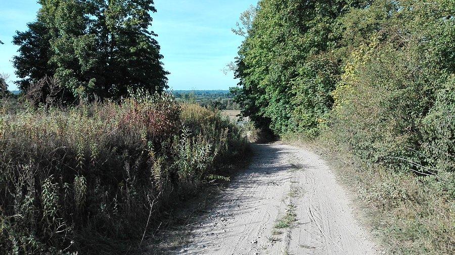 Kolejny gravelowy odcinek