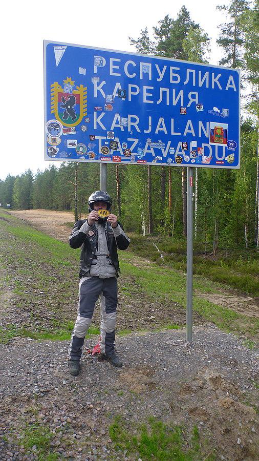 Wjeżdżamy do Karelii