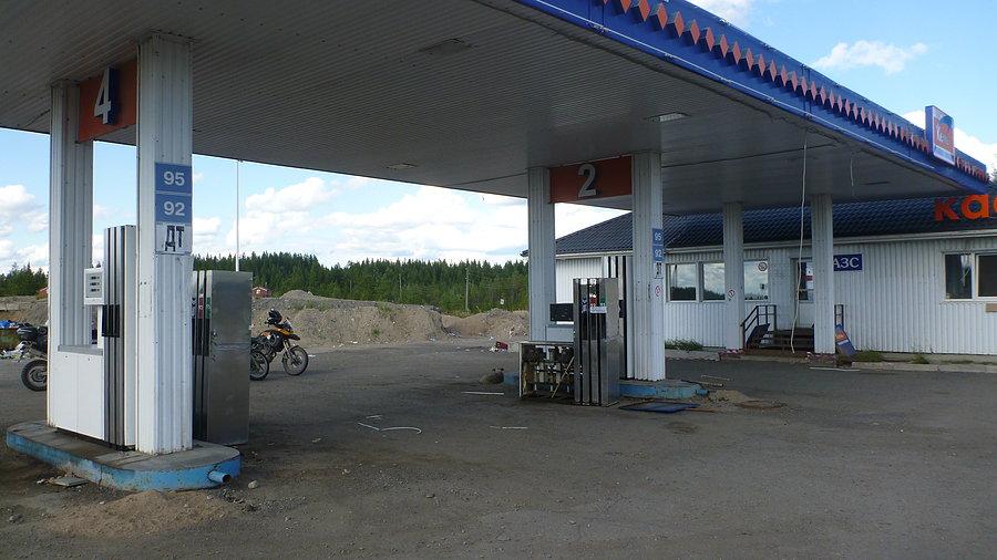 Od ostatniej stacji przejechaliśmy 120km... do następnej tyle samo