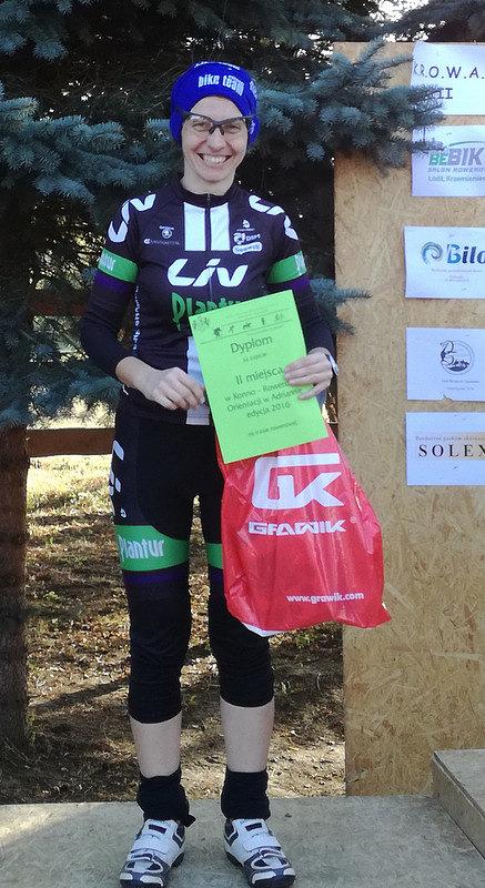Karolina na podium :)