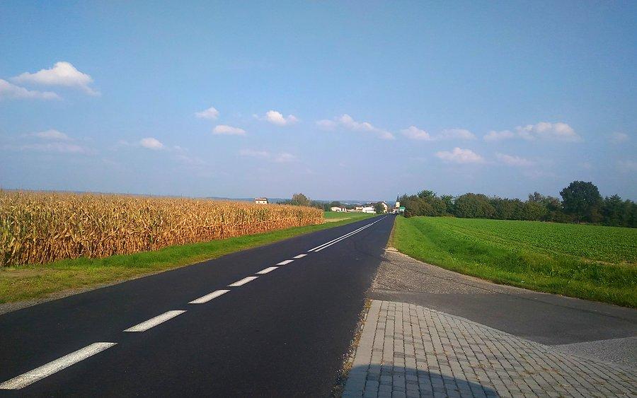 Za mną Krzyżanowice, aj jadę do Hat'