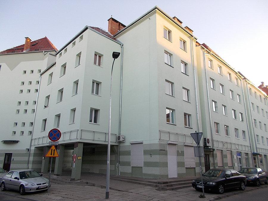 Blok na ulicy Zielonej w Elblągu