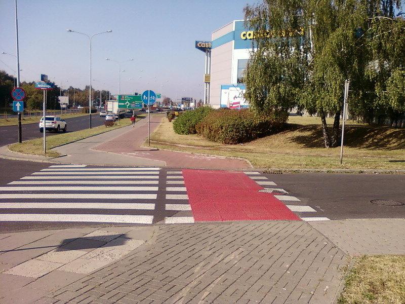 Przejazd rowerowy Sikorskiego / Helińskigo
