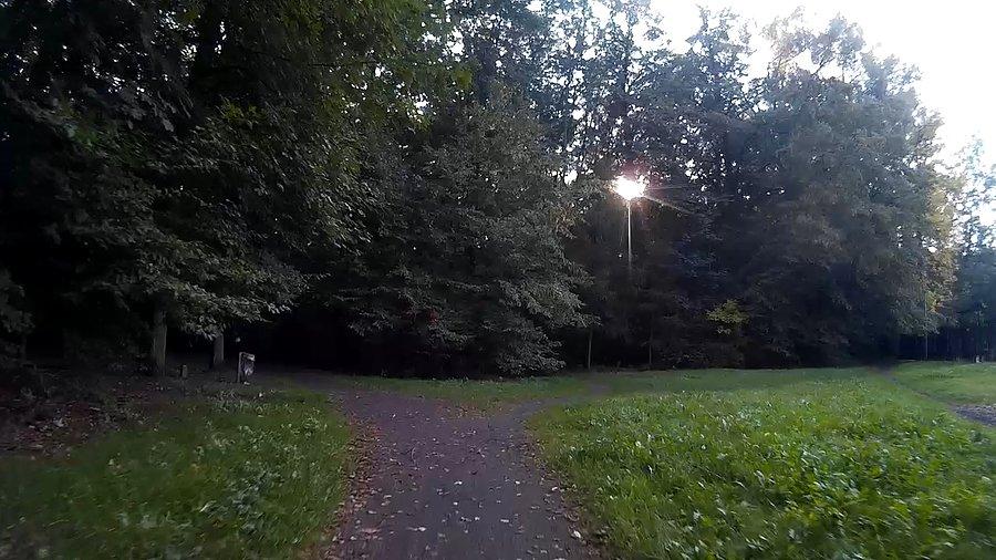 Wjazd do lasku Makoszowskiego
