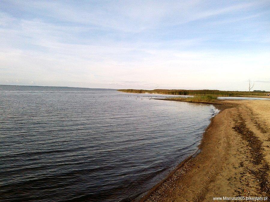 Plaża w Suchaczu - Zalew Wiślany