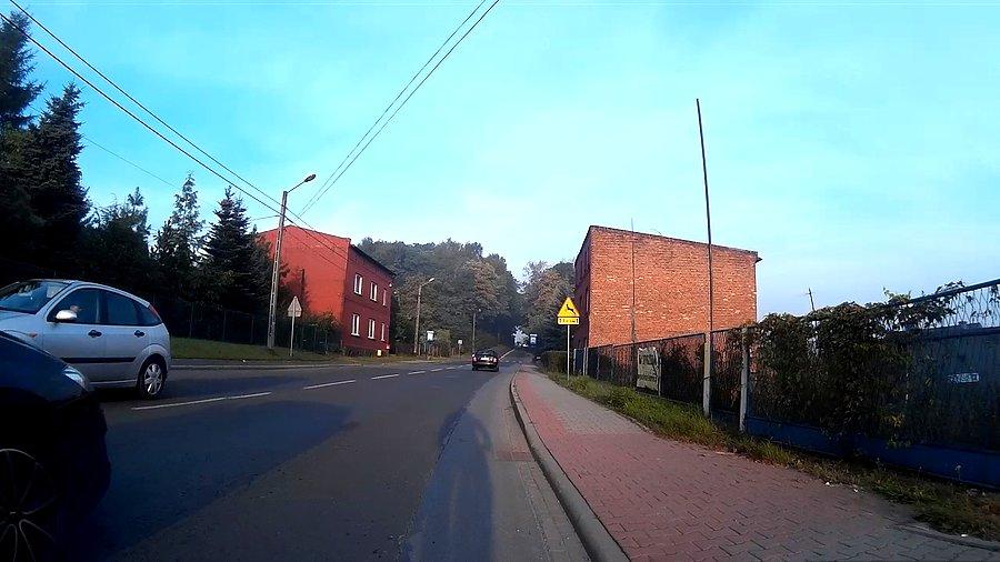 Końcówka podjazdu pod mrówczą górę
