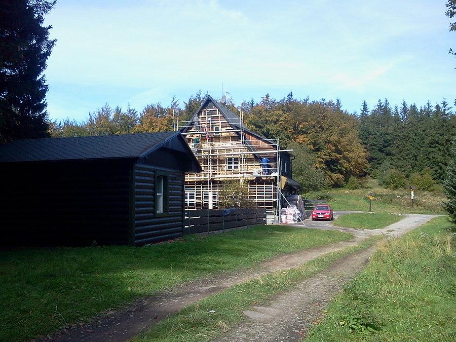 Schronisko na Ropiczce w remoncie