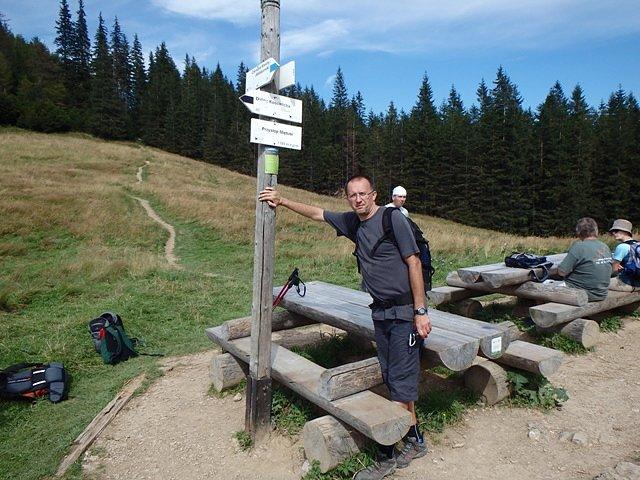 Na Przysłopie Miętusim - drugi raz podczas tego wyjazdu