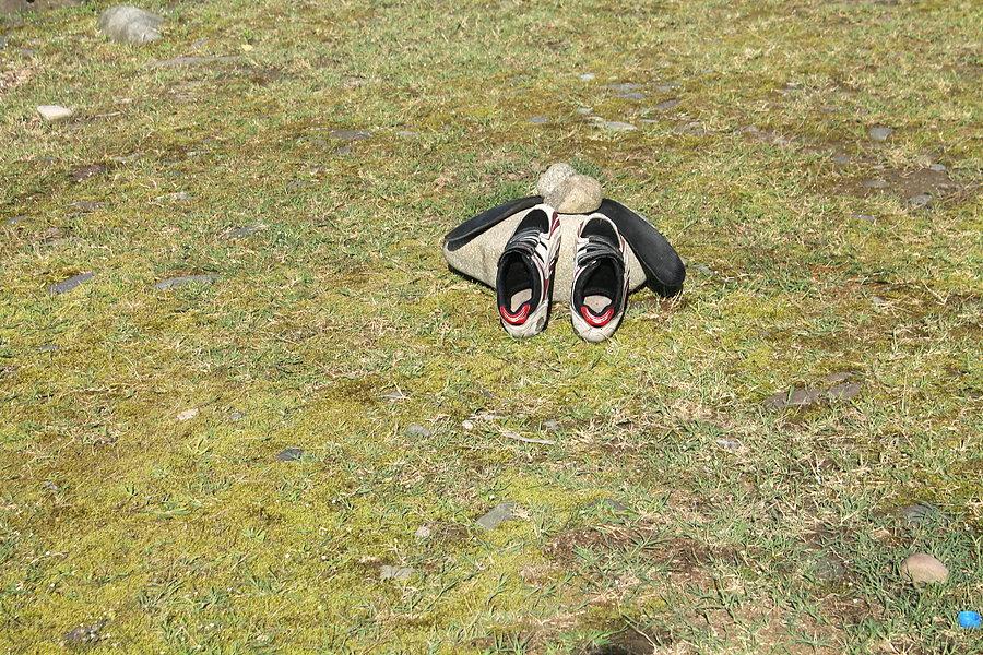 Buty wyprane