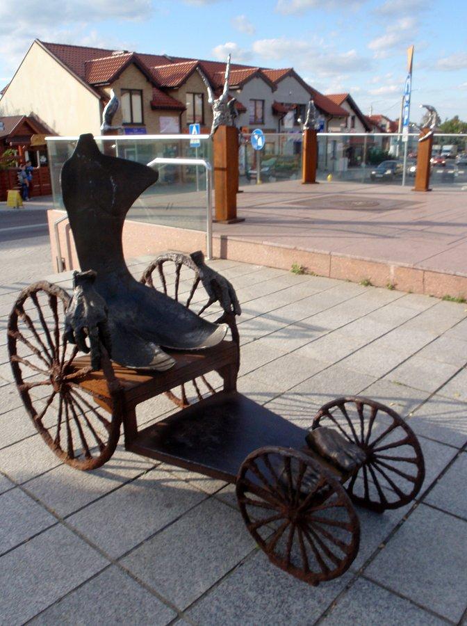 Nowe rzeźby na rynku w Olsztynie