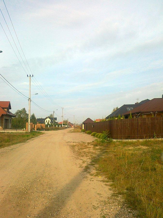 Droga Borzęcin- Wyględy to już nie trakt królewski tylko piach
