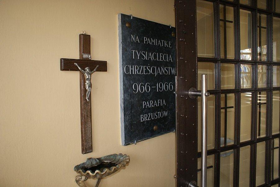 W kościele w Brzustowie