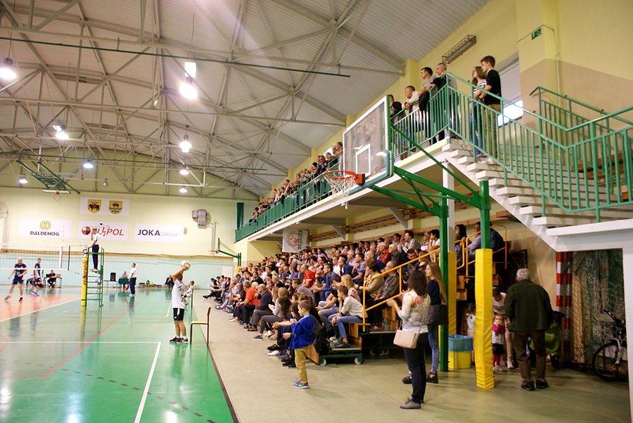 Na moim pierwszym meczu siatkówki KS Lechia i nie ostatnim :)