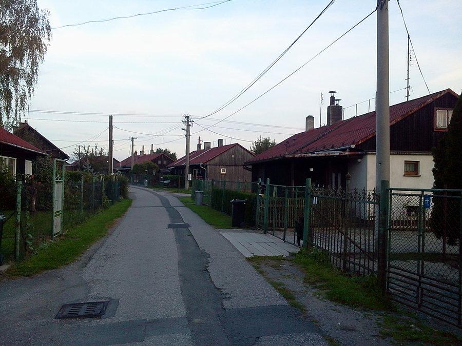 Dawna kolonia górnicza w Górnej Suchej
