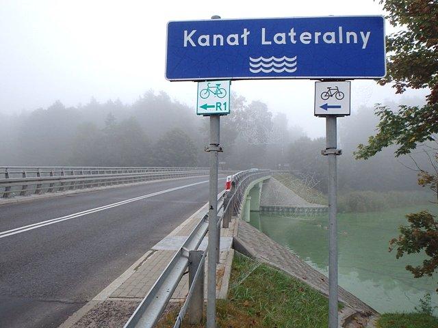 Most nad Kanałem Lateralnym w Koronowie