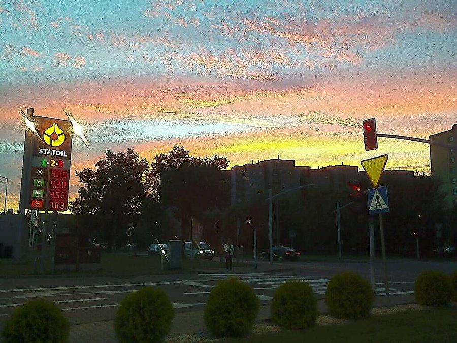 Kolorowe niebo