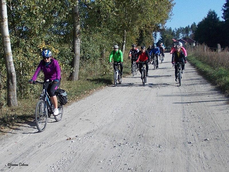 Rowerzyści w drodze