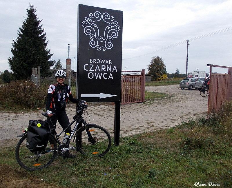 Dojechaliśmy do browaru "Czarna Owca" w Semlinie