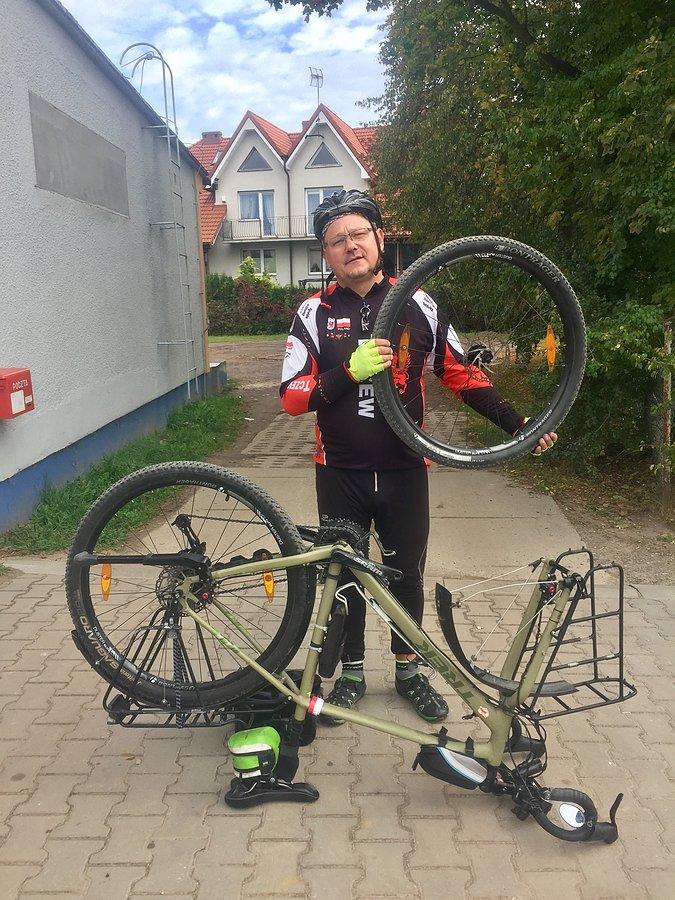 No i jest awaria definitywna rower biegowy