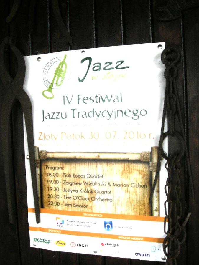 Jazz w stajni - Festiwal Jazzu Tradycyjnego w Złotym Potoku
