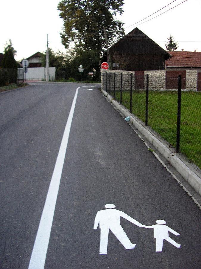 Ciekawy chodnik