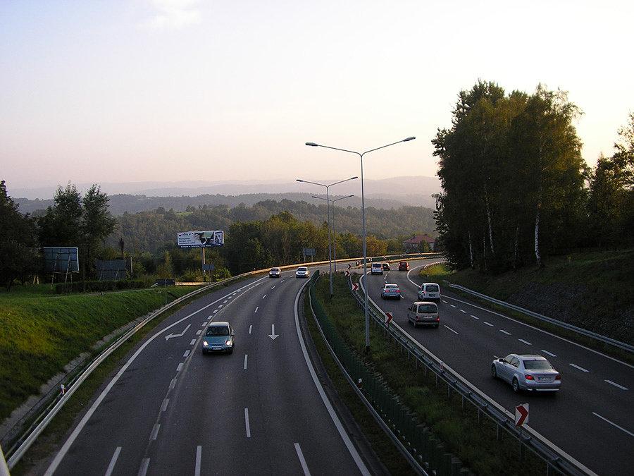 Zakopianka, w stronę Zakopanego
