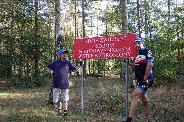 Ochrona przyrody na szlaku pieszym im. Krystyny Wyrostkiewicz