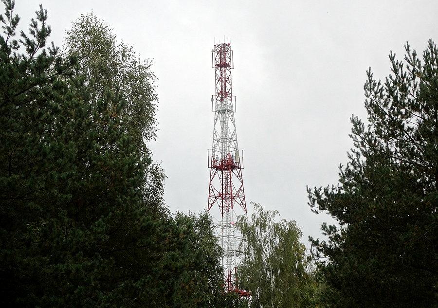 Wieża w pobliżu Przęsocina