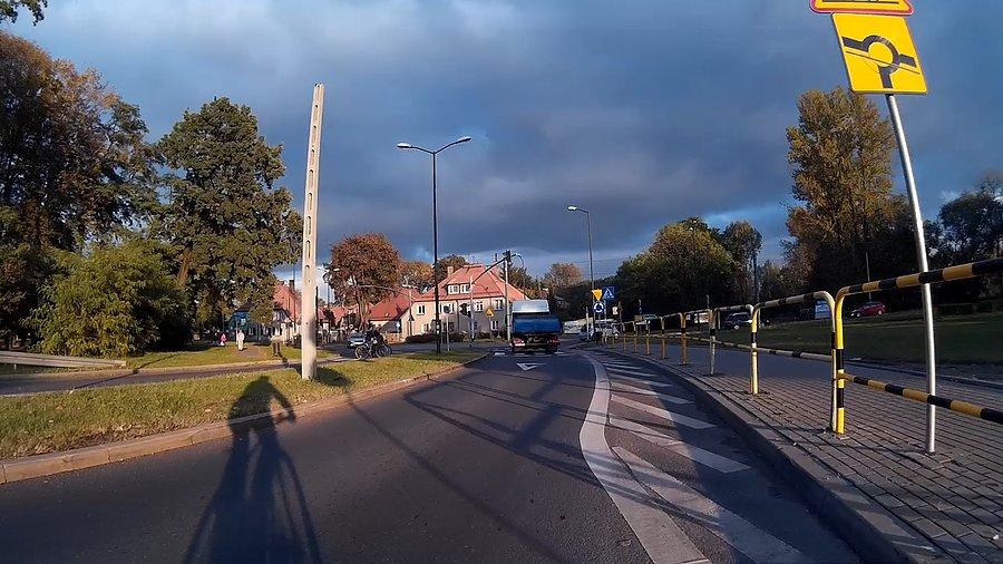 Jacyś rowerzyści jednak wyjechali, czy raczej wyszli