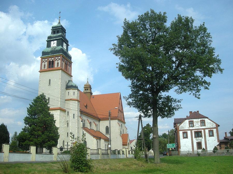 Zębowice - kościół Wniebowzięcia NMP