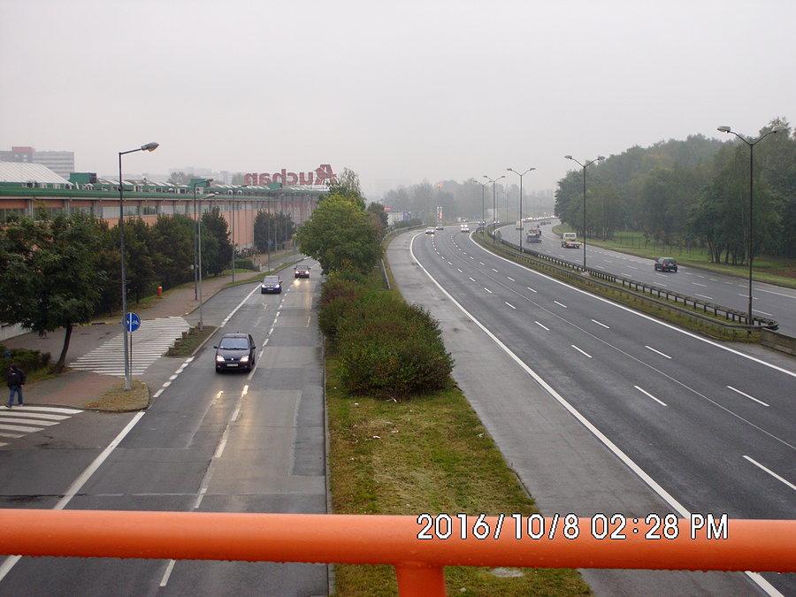 DTŚ - widok w stronę Katowic