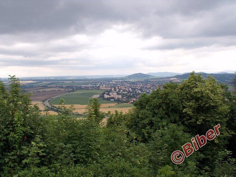 Starý Jičín - widok na Nový Jičín