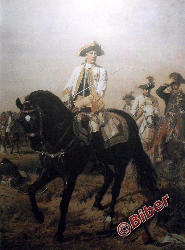 Nový Jičín - Gen. Laudon w własnej, malowanej postaci