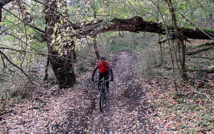 ... i z powrotem (nieoznakowana i fajna do mtb ścieżka)