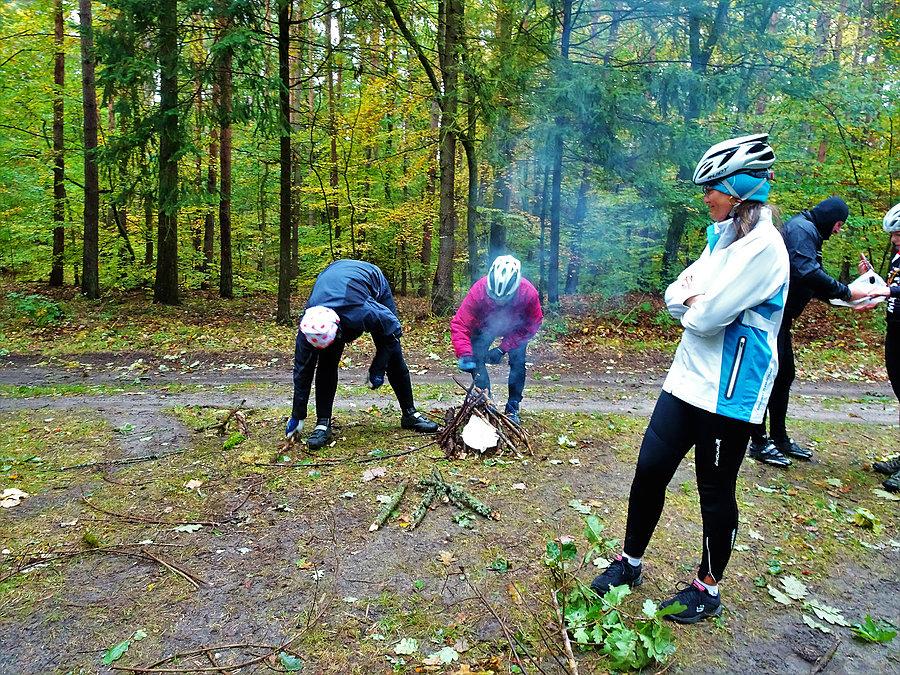 Wycieczka nad morze... Stegna,otwarcie sezonu - Morsy Elbląskie. W drodze do Stegny