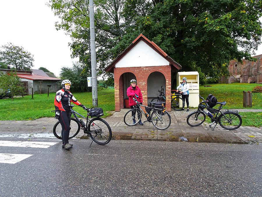 Wycieczka nad morze... Stegna,otwarcie sezonu - Morsy Elbląskie. W drodze do Stegny