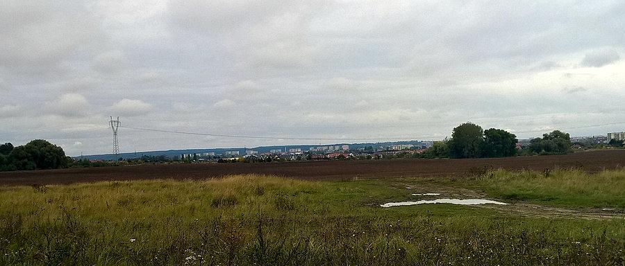 Jeszcze raz w oddali Szczecin spod Przylepu