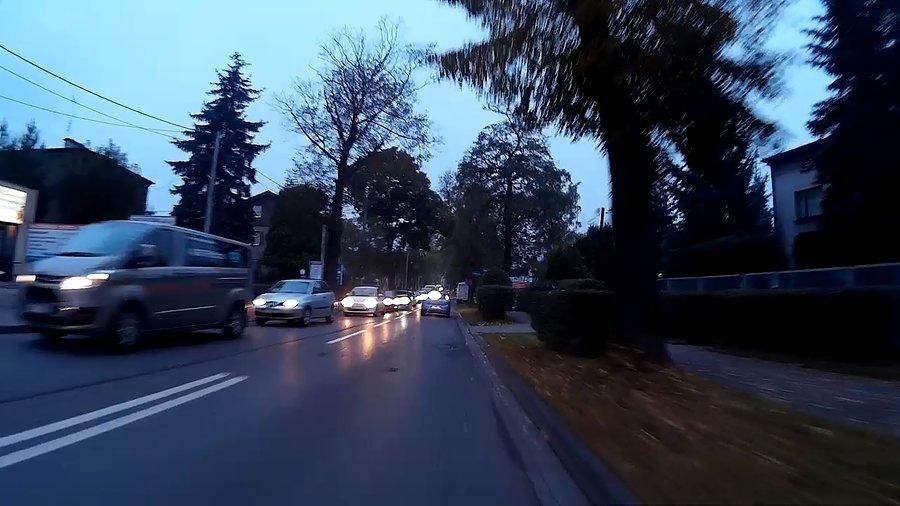Korki na Panewnickiej - dobrze, że jadę w drugą stronę